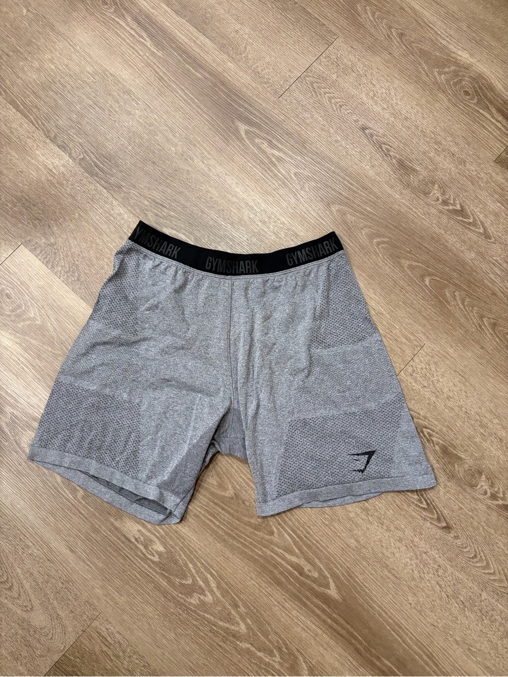 Gymshark Light Heather Gray Seamless Training Shorts I Size Small